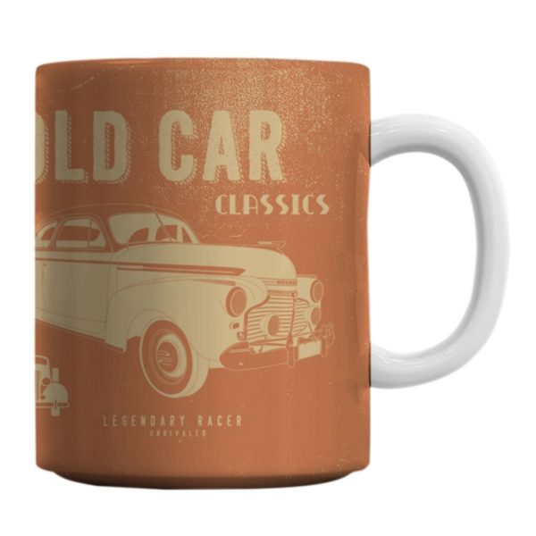 Caneca Porcelana GM Vintage Old Car 28632