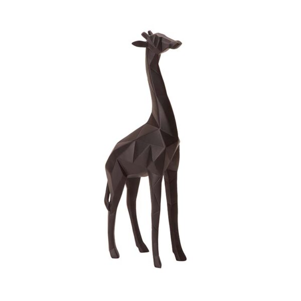 Escultura Girafa em Poliresina - 30cm