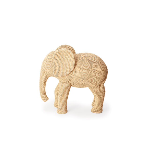 Escultura Elefante em Poliresina - 23,5cm